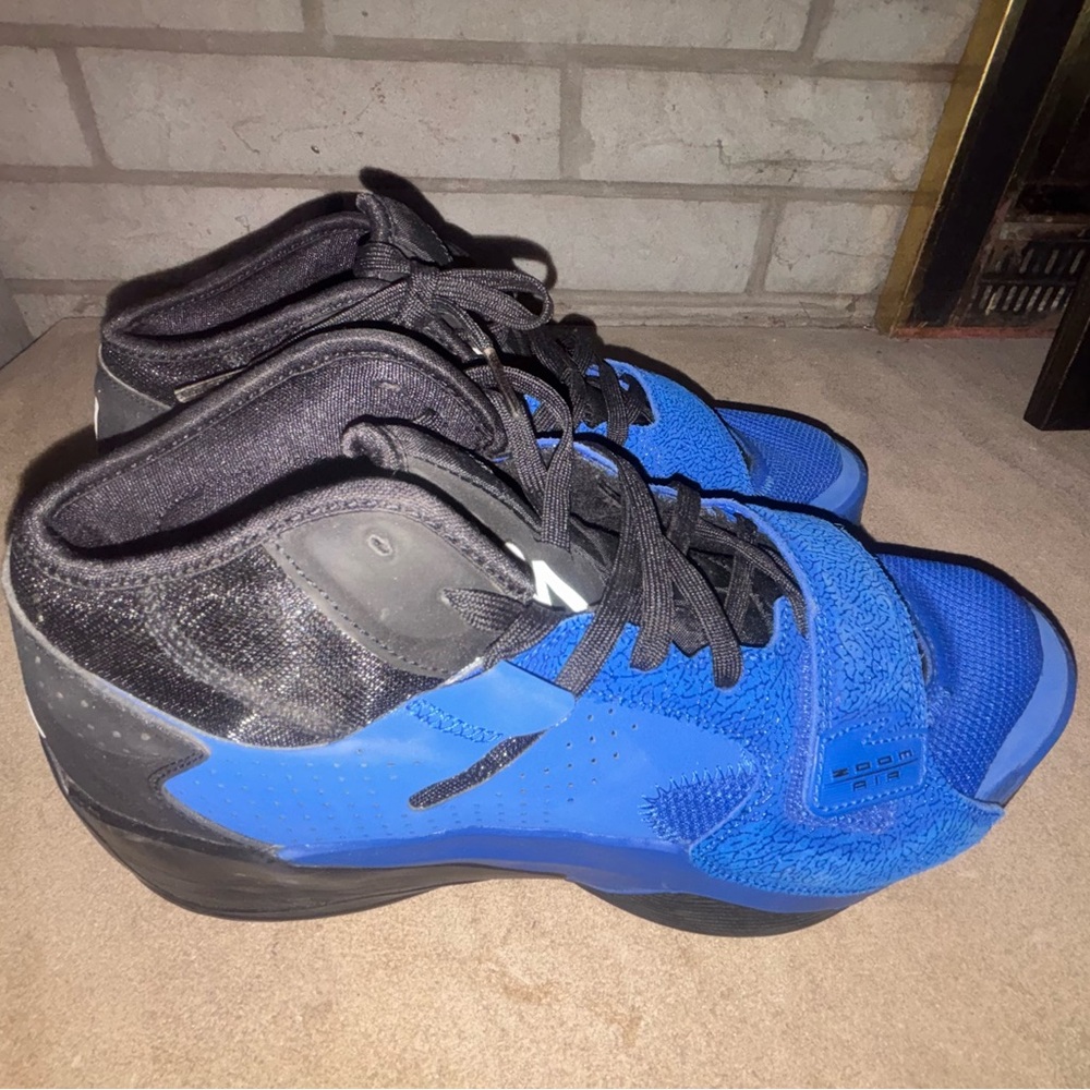 Nike Air Jordan Blue and Black Men’s Shoes